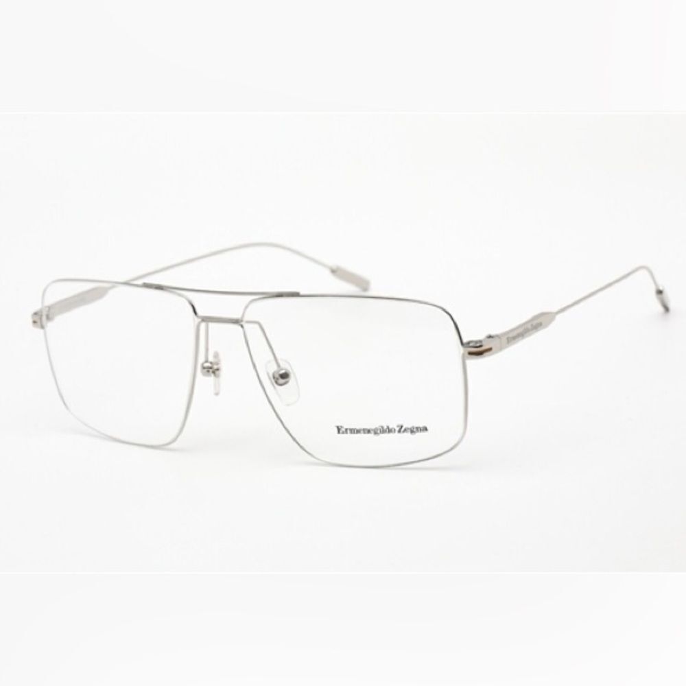 Ermenegildo Zegna 5225 Metallic Silver Eyewear
